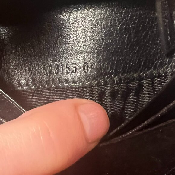 Gucci 100% Authentic Black Leather GG Ophidia Card Case Bifold Designer Wallet - Picture 7 of 16